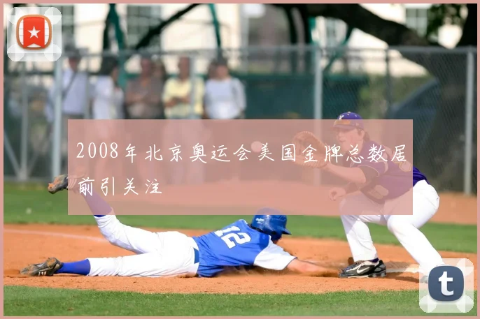 2008年北京奥运会美国金牌总数居前引关注